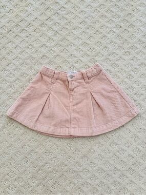 Zara Pink Corduroy Skirt - 3T